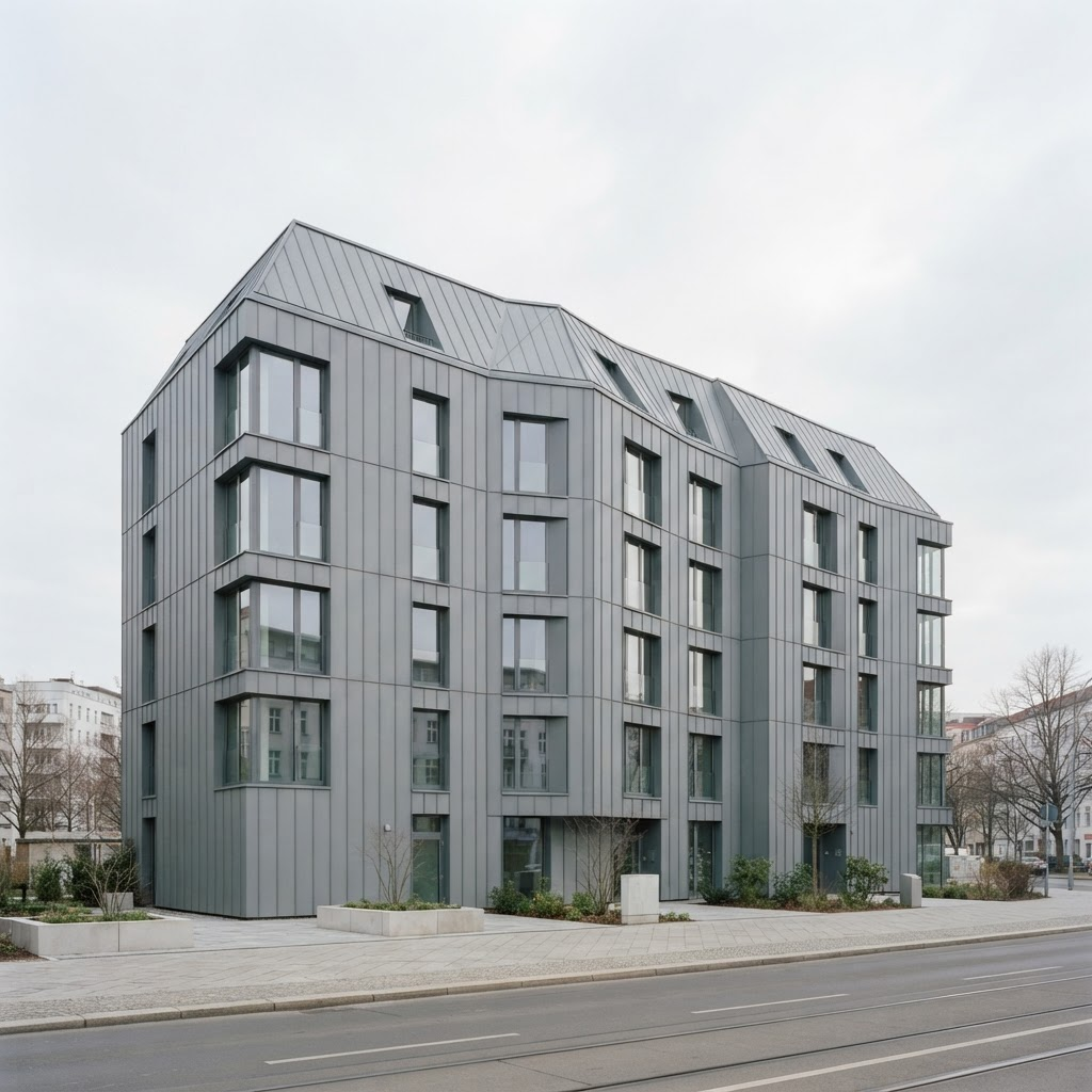 Fassadenbekleidung in Berlin-Lichtenberg